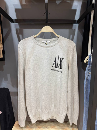 armani exchange knitted round