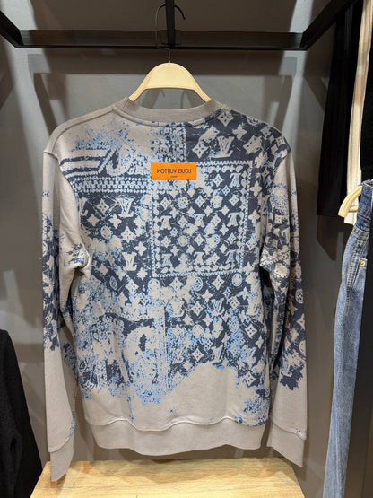 louis vuitton faded sweatshirt