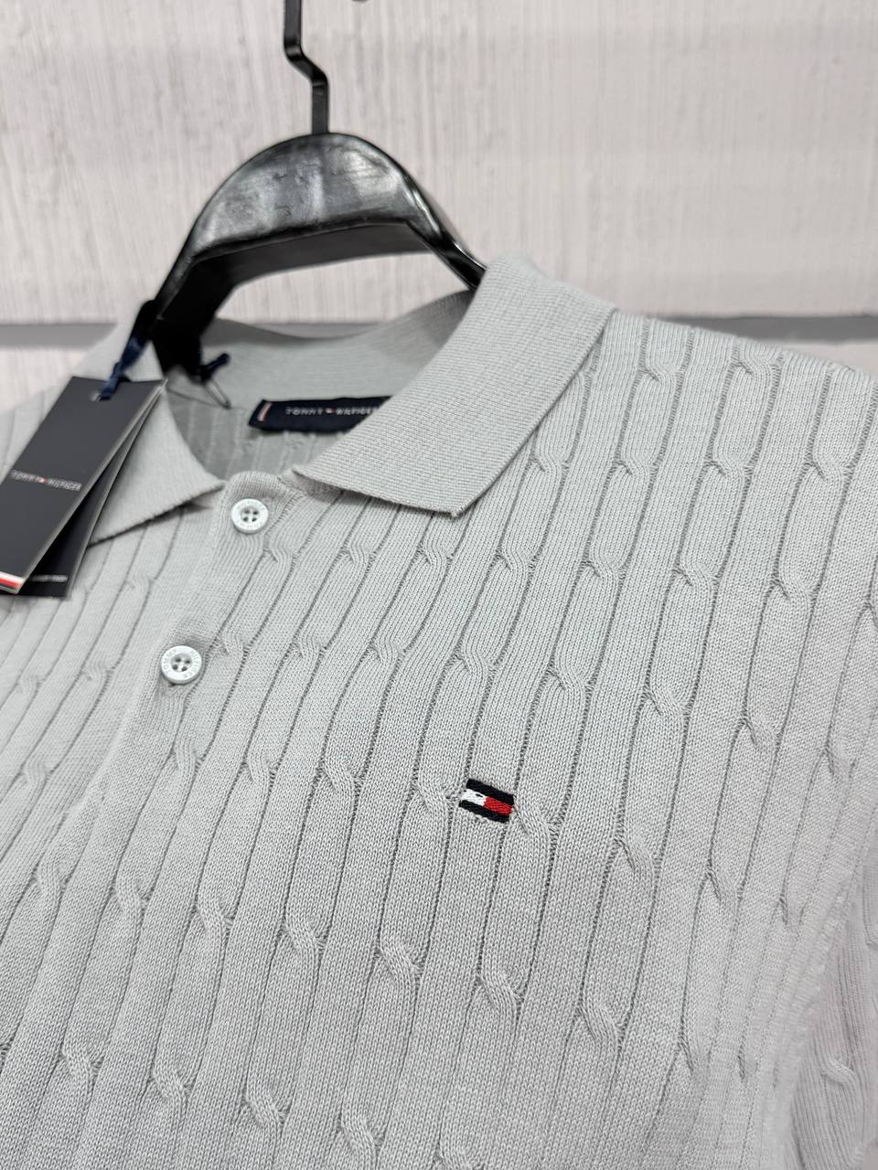 Tommy Hilfiger Knitted Polo Shirt