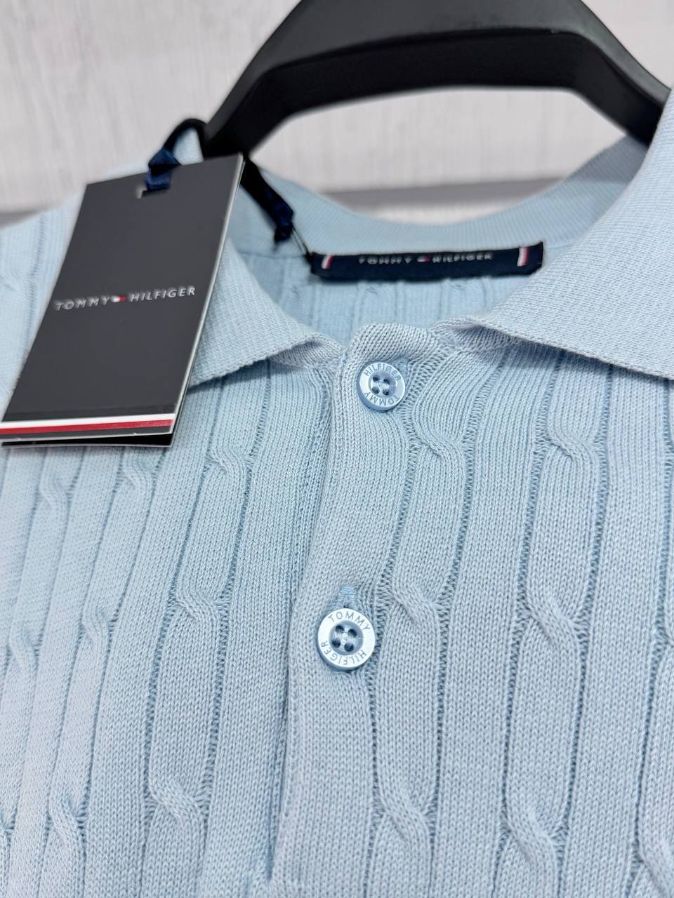 Tommy Hilfiger Knitted Polo Shirt