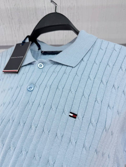 Tommy Hilfiger Knitted Polo Shirt