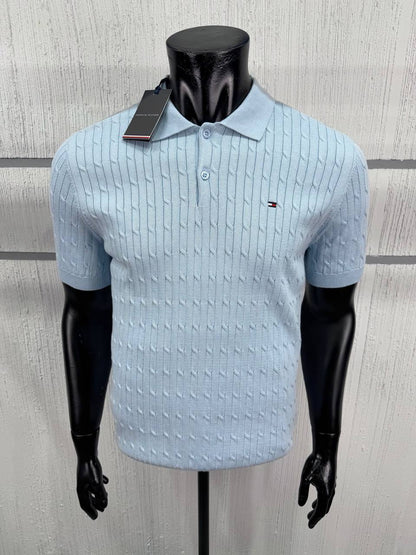 Tommy Hilfiger Knitted Polo Shirt