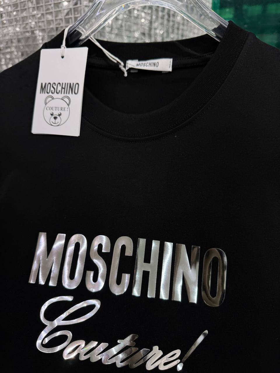 Moschino Couture Logo T-Shirt – Black