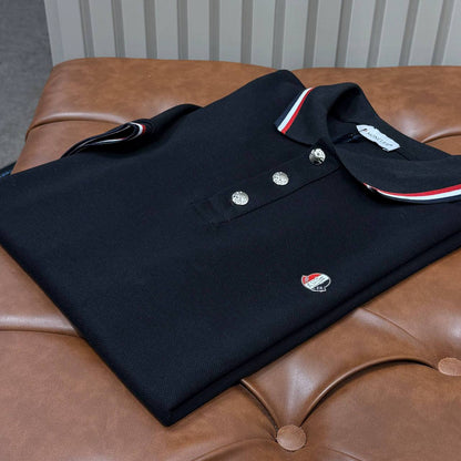Moncler Classic Polo Shirt – Black
