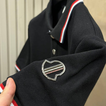 Moncler Classic Polo Shirt – Black