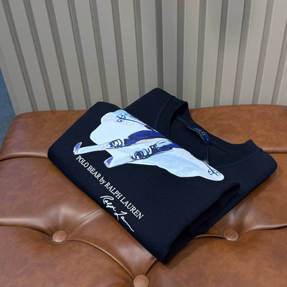 Polo Ralph Lauren Ski Bear Graphic T-Shirt – Navy