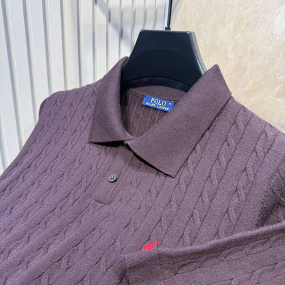 Polo Ralph Lauren Cable Knit Polo Shirt