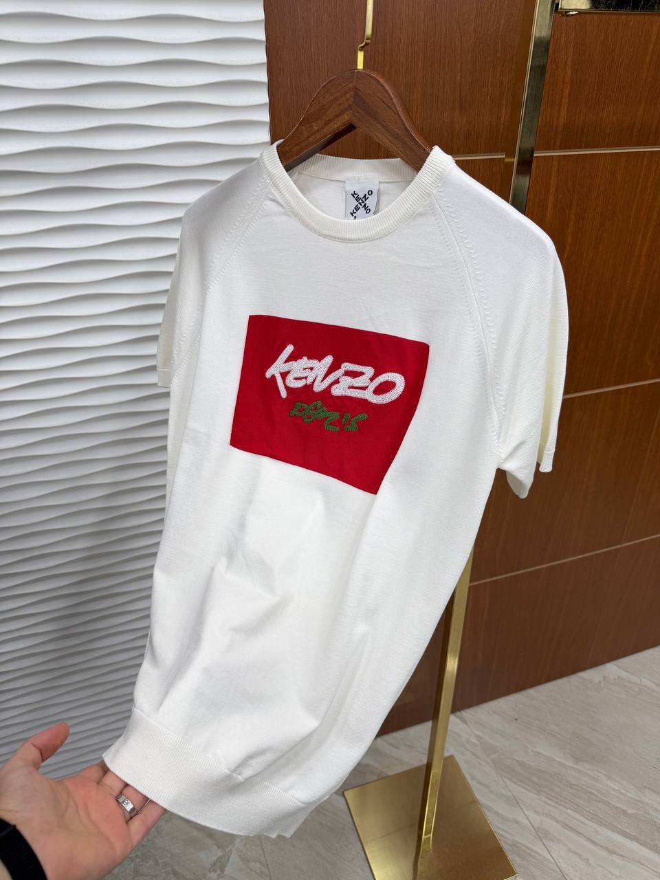 Kenzo Paris Logo T-Shirt – White
