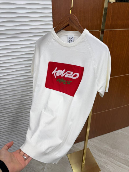 Kenzo Paris Logo T-Shirt – White