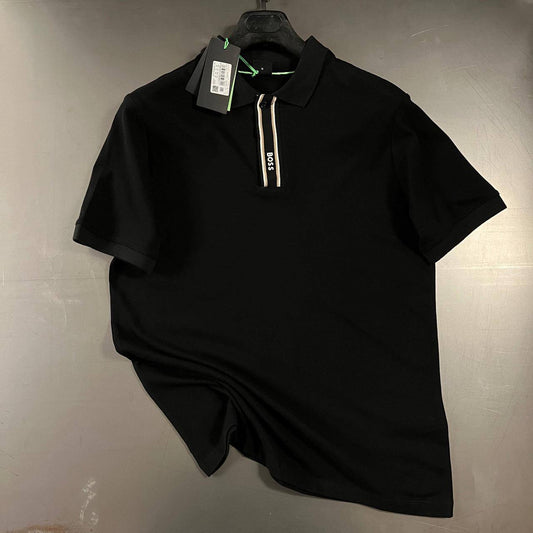 Hugo Boss – Black Zip Placket Polo