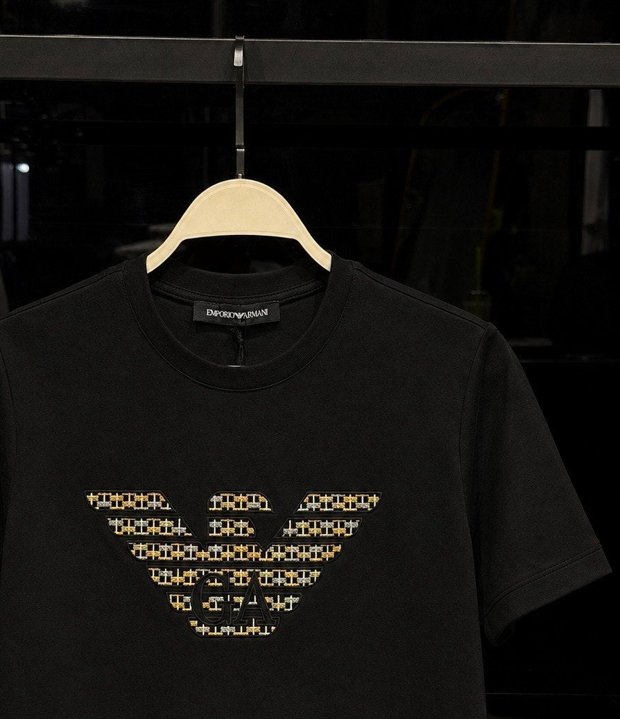 Emporio Armani Eagle Logo Black T-Shirt