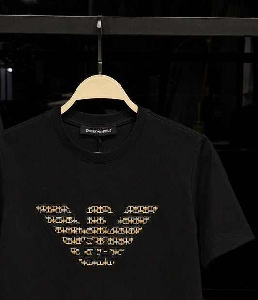 Emporio Armani Eagle Logo Black T-Shirt