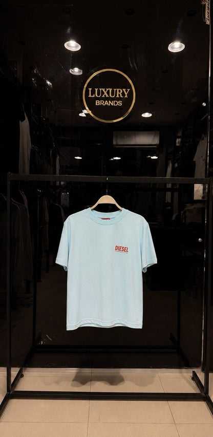 Diesel Light Blue Logo T-Shirt
