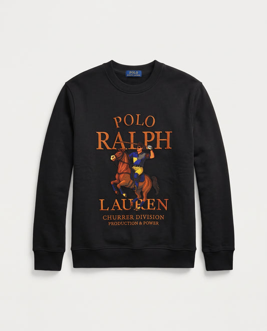 Polo Ralph Lauren Equestrian Graphic Crewneck Sweatshirt