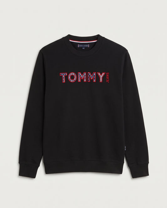Tommy Jeans Nautical Anchor Script Sweatshirt