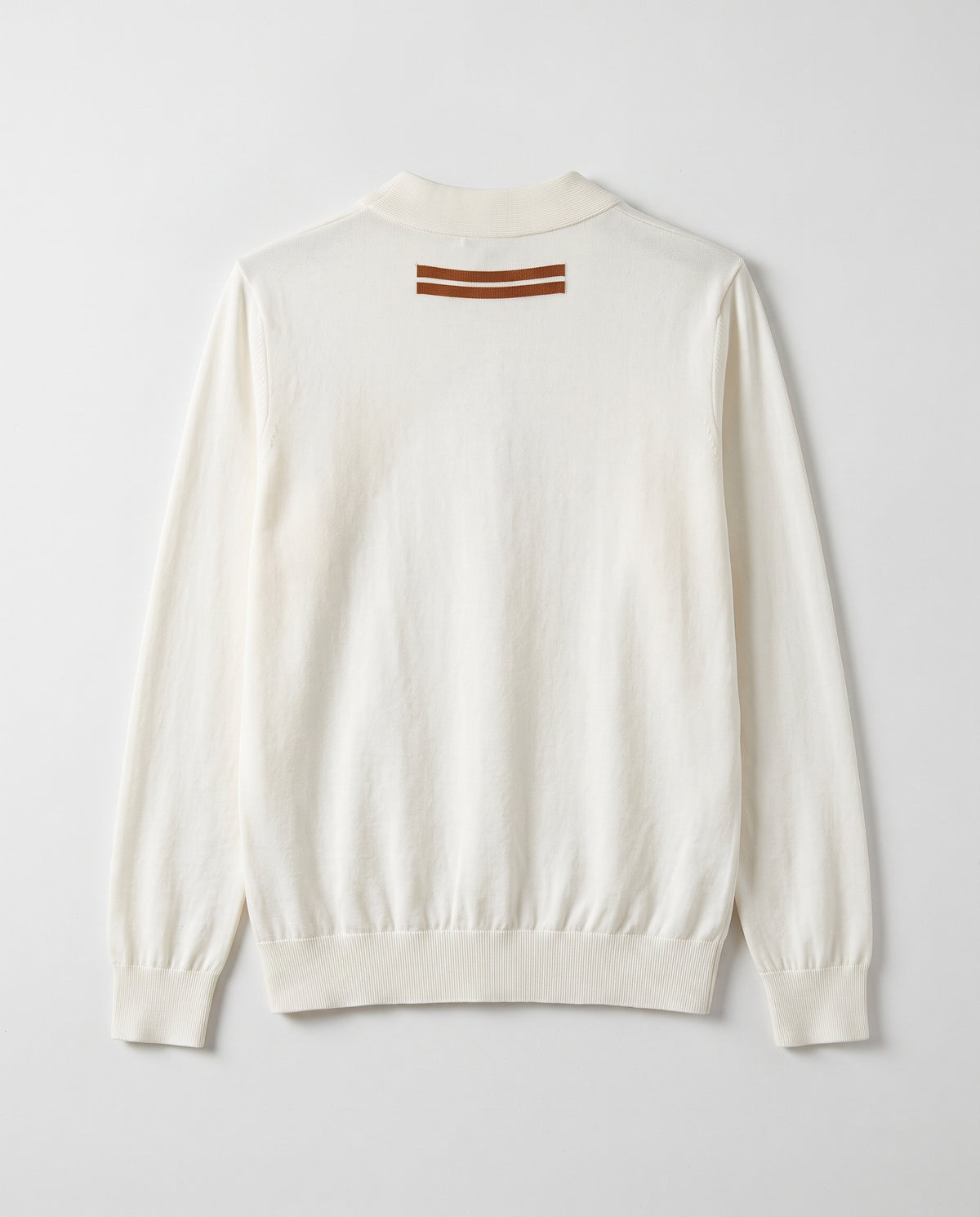 Zegna Knit Polo with Contrast Placket